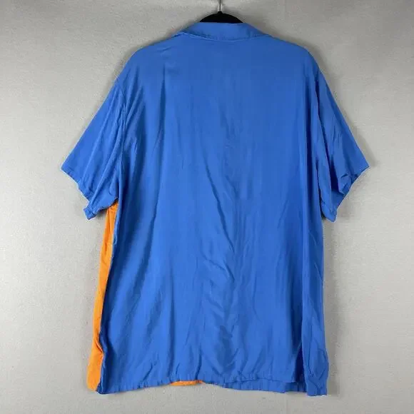 Disney Inside Out Joy Shirt Mens XXL 2XL Button Up Short Sleeve Lightweight - Picture 10 of 15